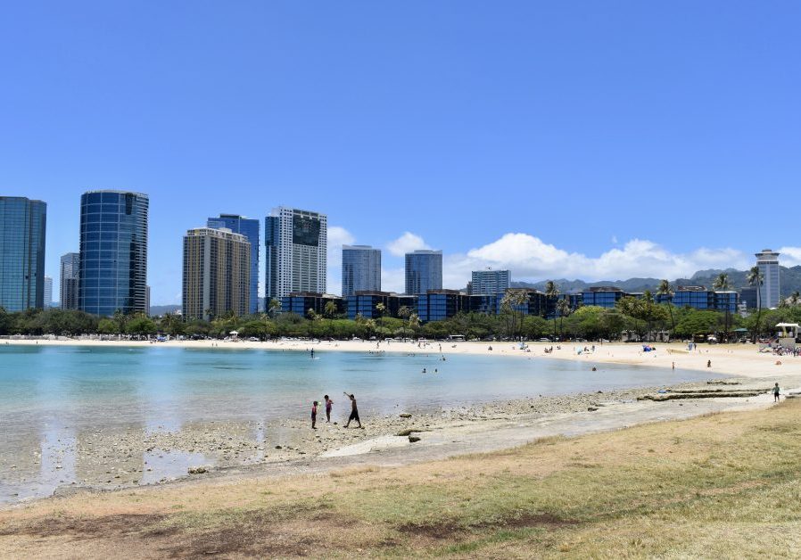 Enjoy the half mile of gold-sand beach to finish your Biki ride.